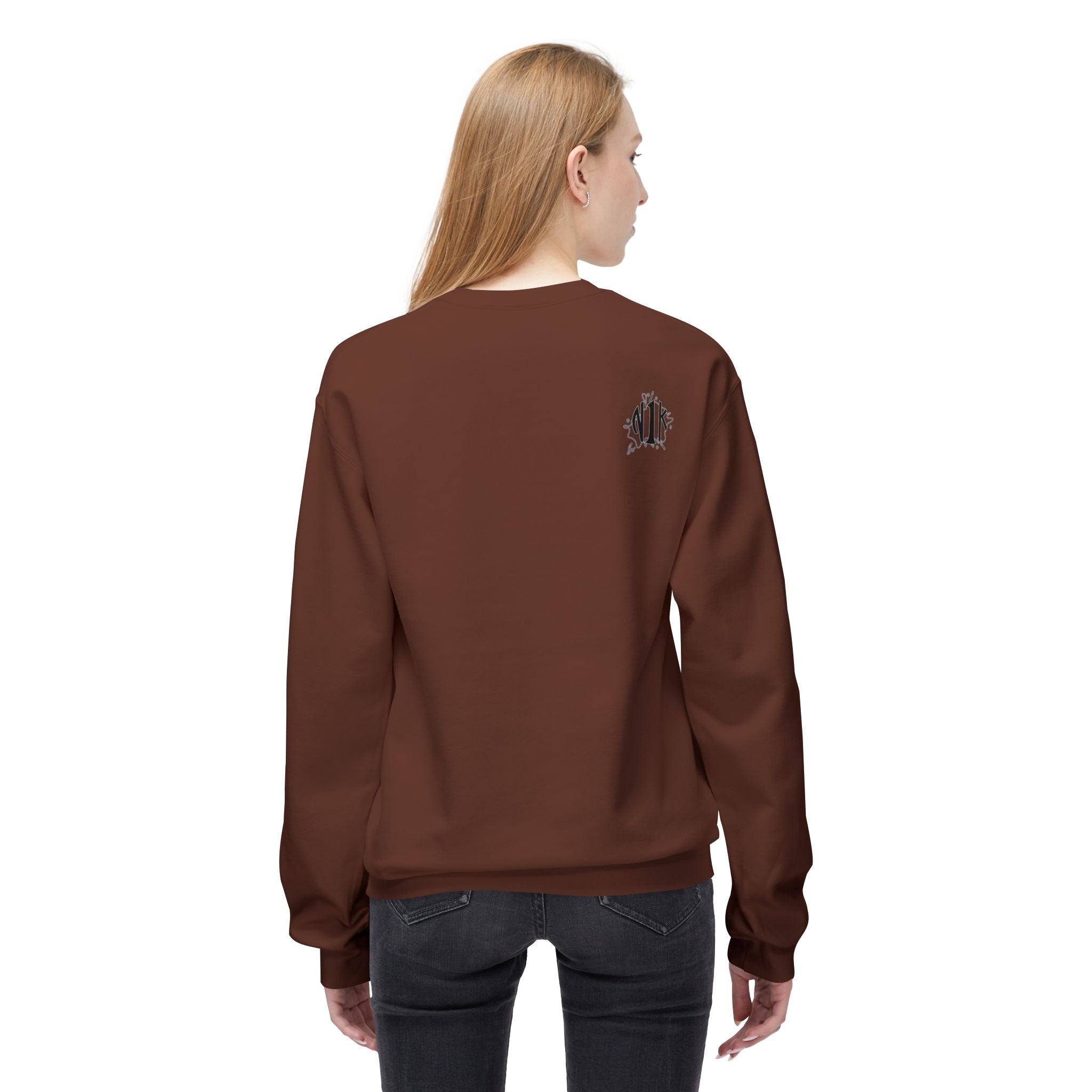 Aries on Fire Unisex Crewneck Sweatshirt