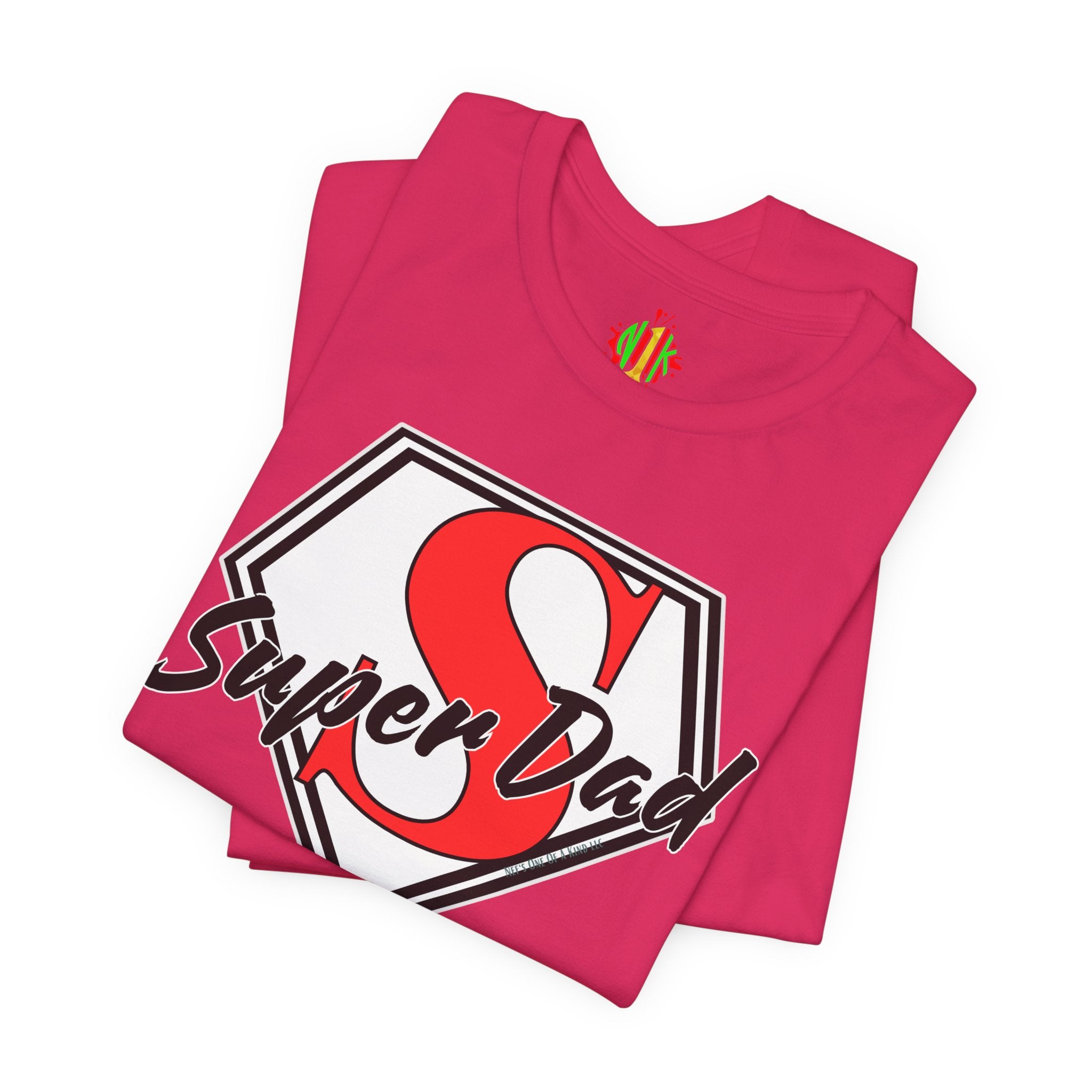 Super Dad T-Shirt - Perfect Gift for Father's Day, Birthday, Dads, Family Gatherings, Casual Wear, Unique Dad Shirt