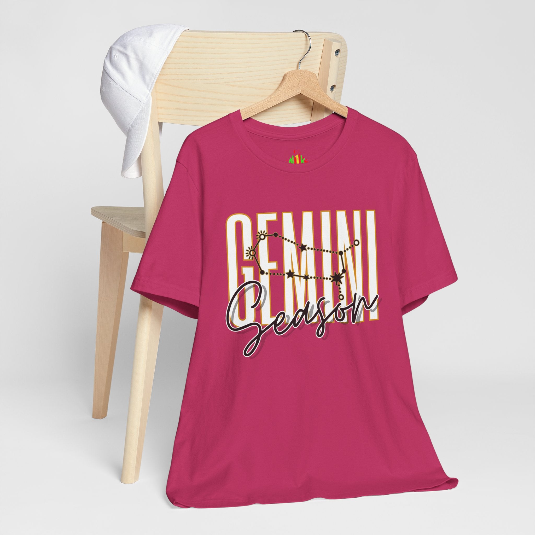 Gemini Season Tee, Zodiac Shirt, Astrology Gift, Unisex Graphic Tee, Birthday T-Shirt, Horoscope Apparel
