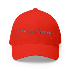 Nefs One Of A Kind Hand-Embroidered Closed-Back Cap, Casual Gift for Him or Her, Trendy Accessories for Everyday Wear