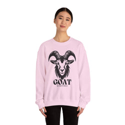 Goat Unisex Casual Crewneck Sweatshirt