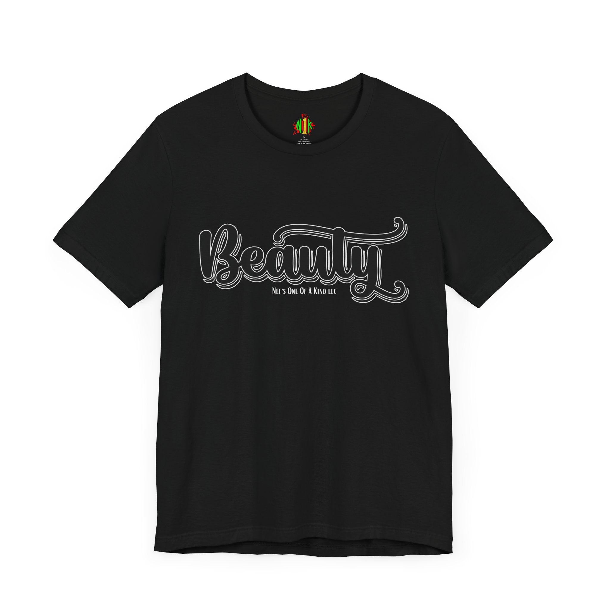 Beauty with the Beast Valentine Casual, Soft Unisex Jersey Short Sleeve Tee