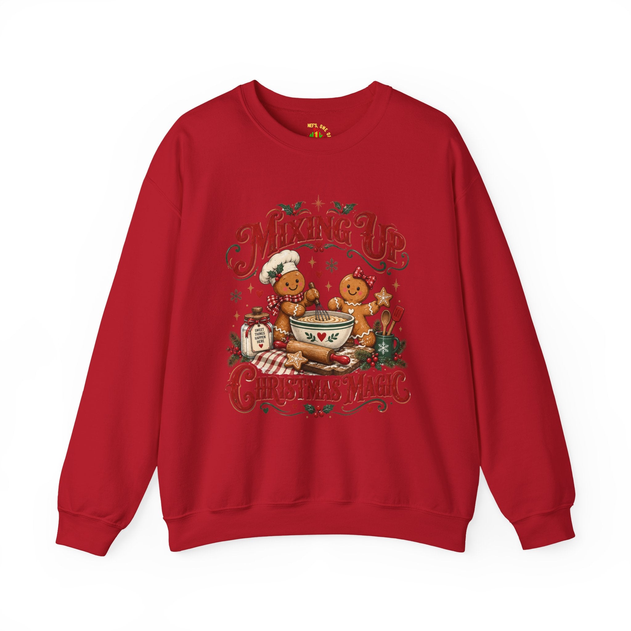 Mixing Up Ginger Bread Hot Chocolate Christmas