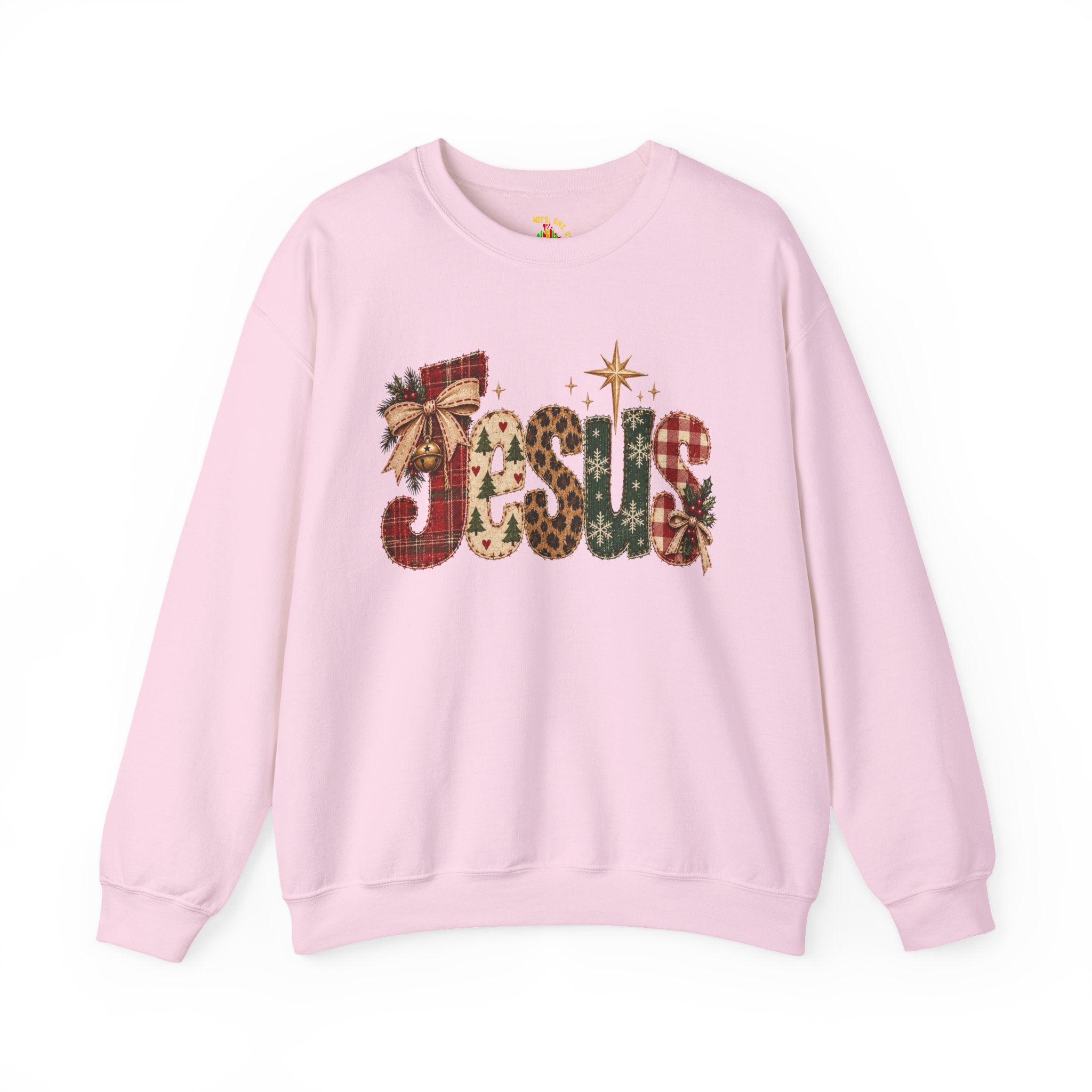 Festive Christmas Reindeer Crewneck Sweatshirt