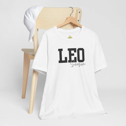 Leo Season Unisex Jersey Tee, Horoscope Shirt, Astrology Gift, Birthday Wear, Zodiac Fashion, Personalized Astrology Apparel