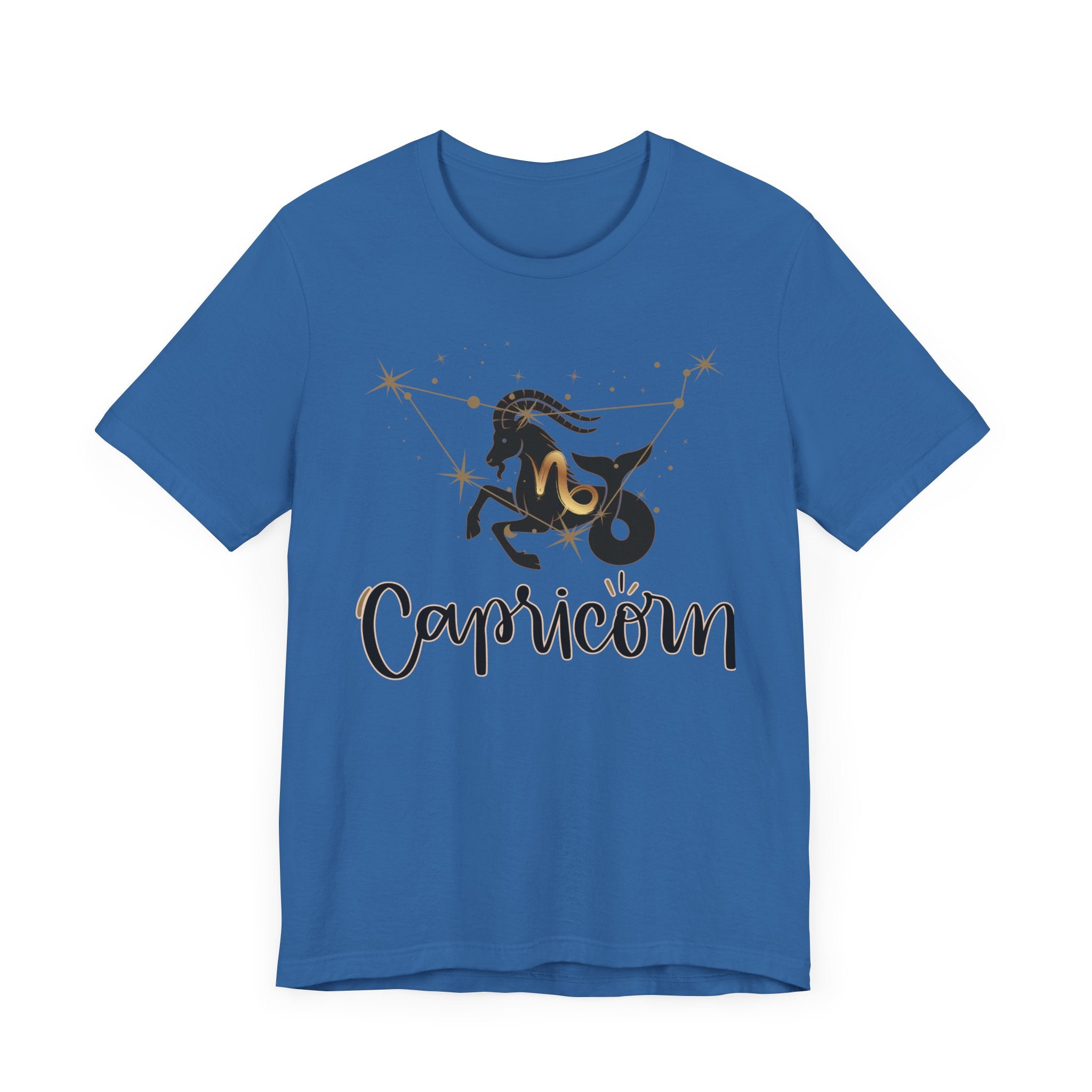 Capricorn Unisex Casual classic unisex jersey short sleeve tee