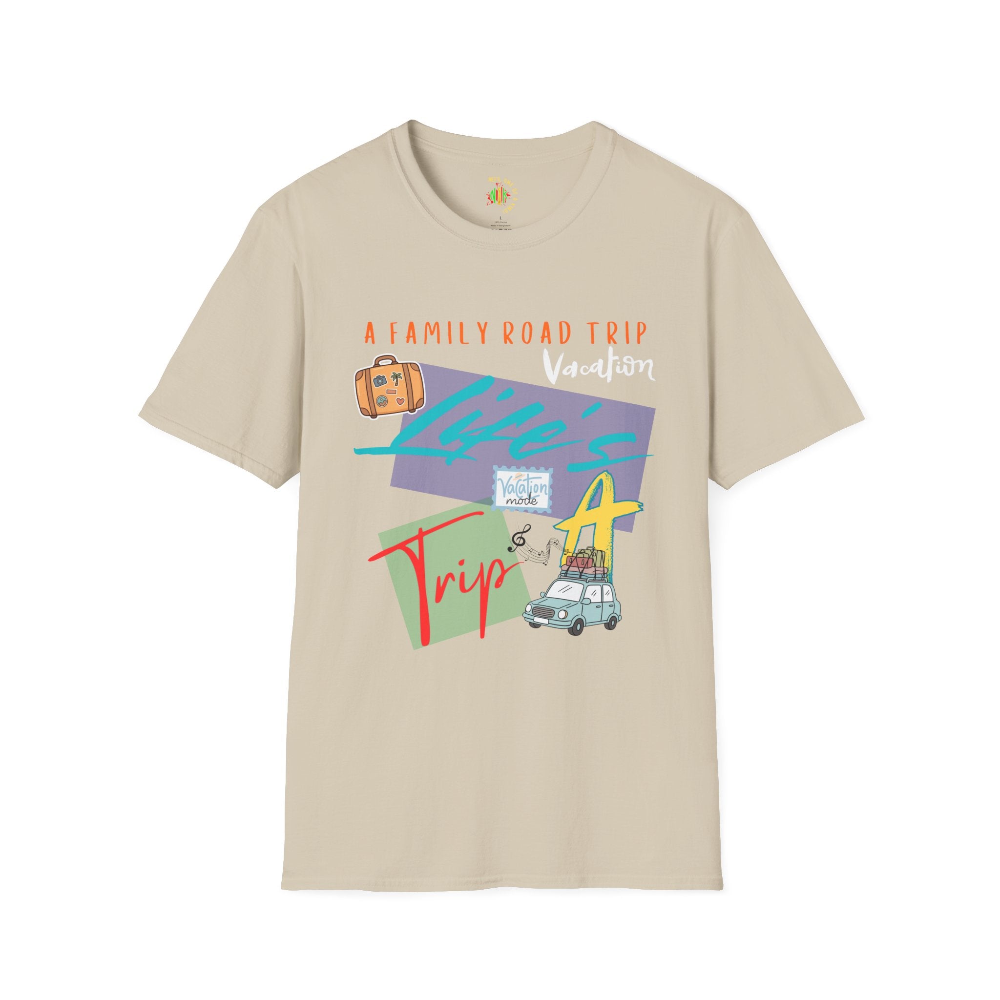 Road Trip T-Shirt — "Life's a Trip" Retro Family Travel Graphic