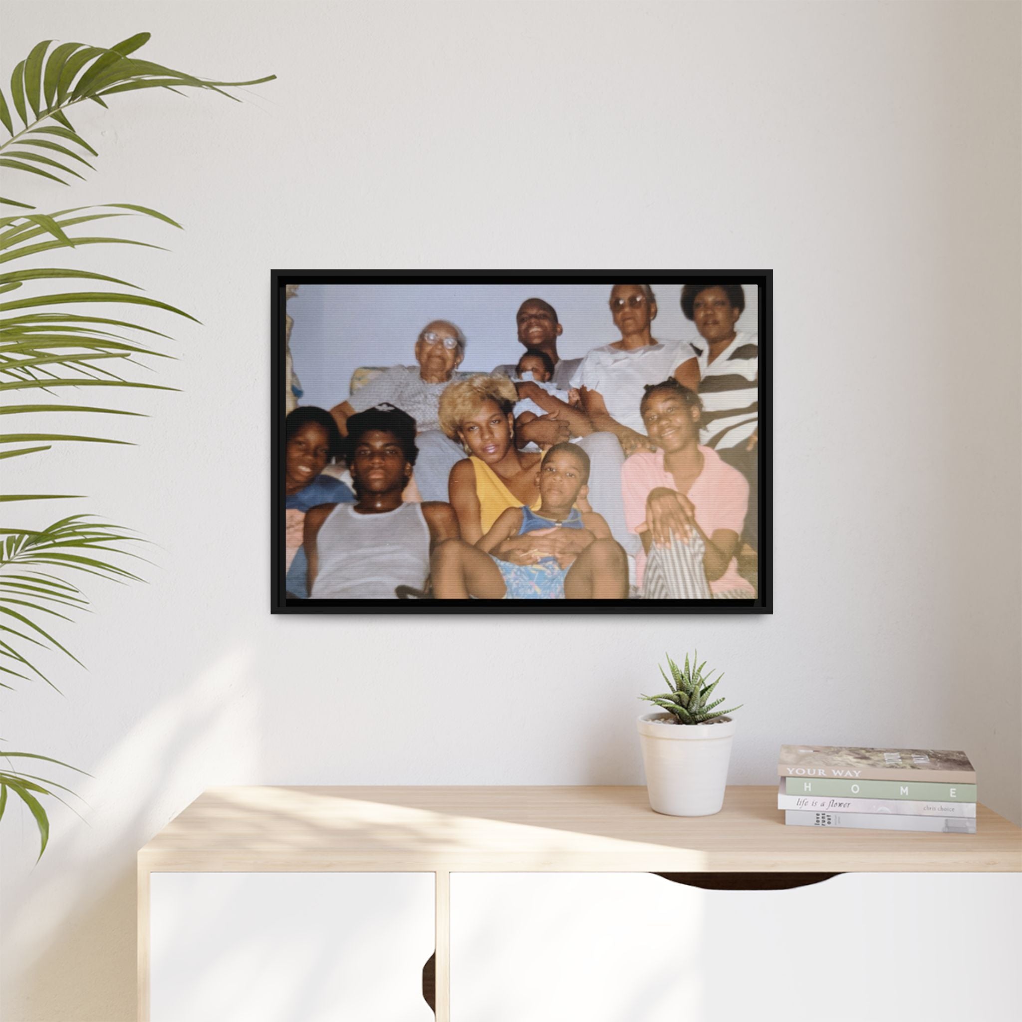 Ccustomizable Framed Canvas — Horizontal Matte Wall Art
