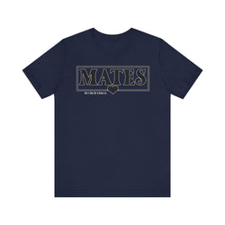 Mates with Soul Valentine Casual Soft Unisex Jersey Crew Neck Short Sleeve Tee