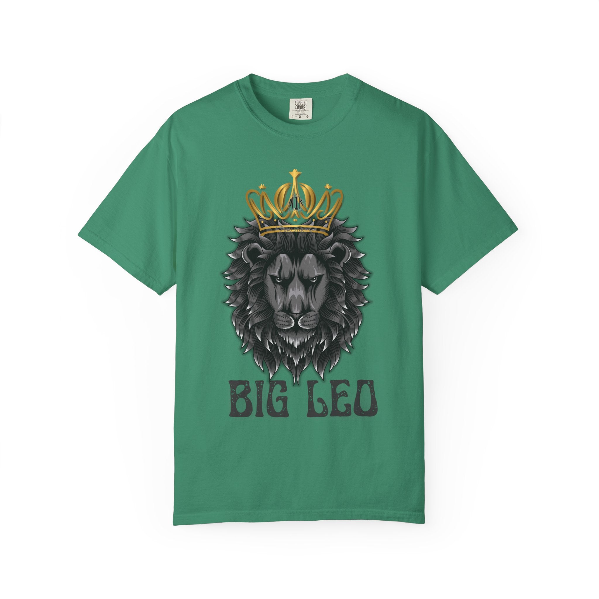 Big Leo Lion Graphic T-Shirt, Unisex Tee, Animal Lover Gift, Birthday Shirt, Astrology Apparel, Comfortable Everyday Wear