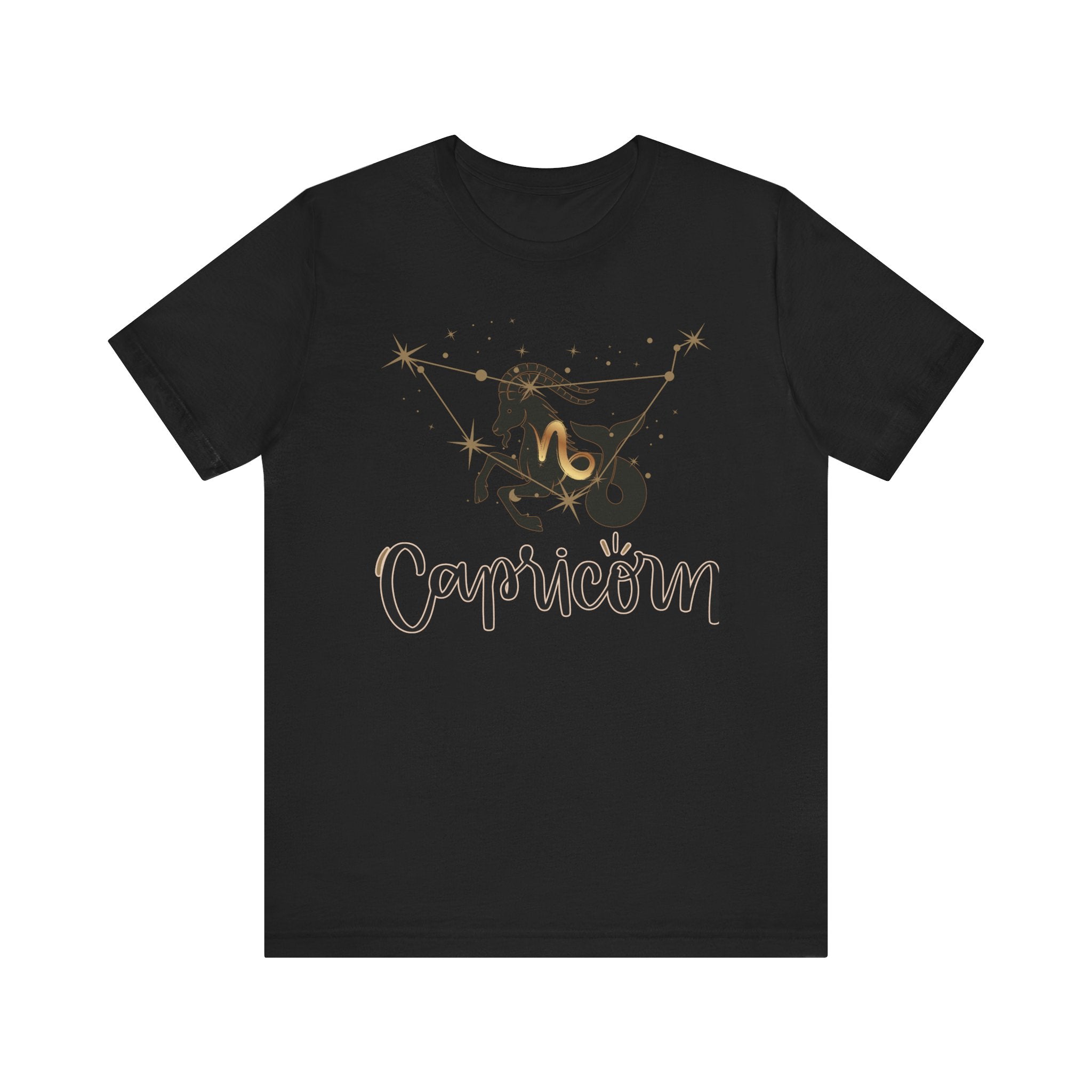 Capricorn Unisex Casual classic unisex jersey short sleeve tee