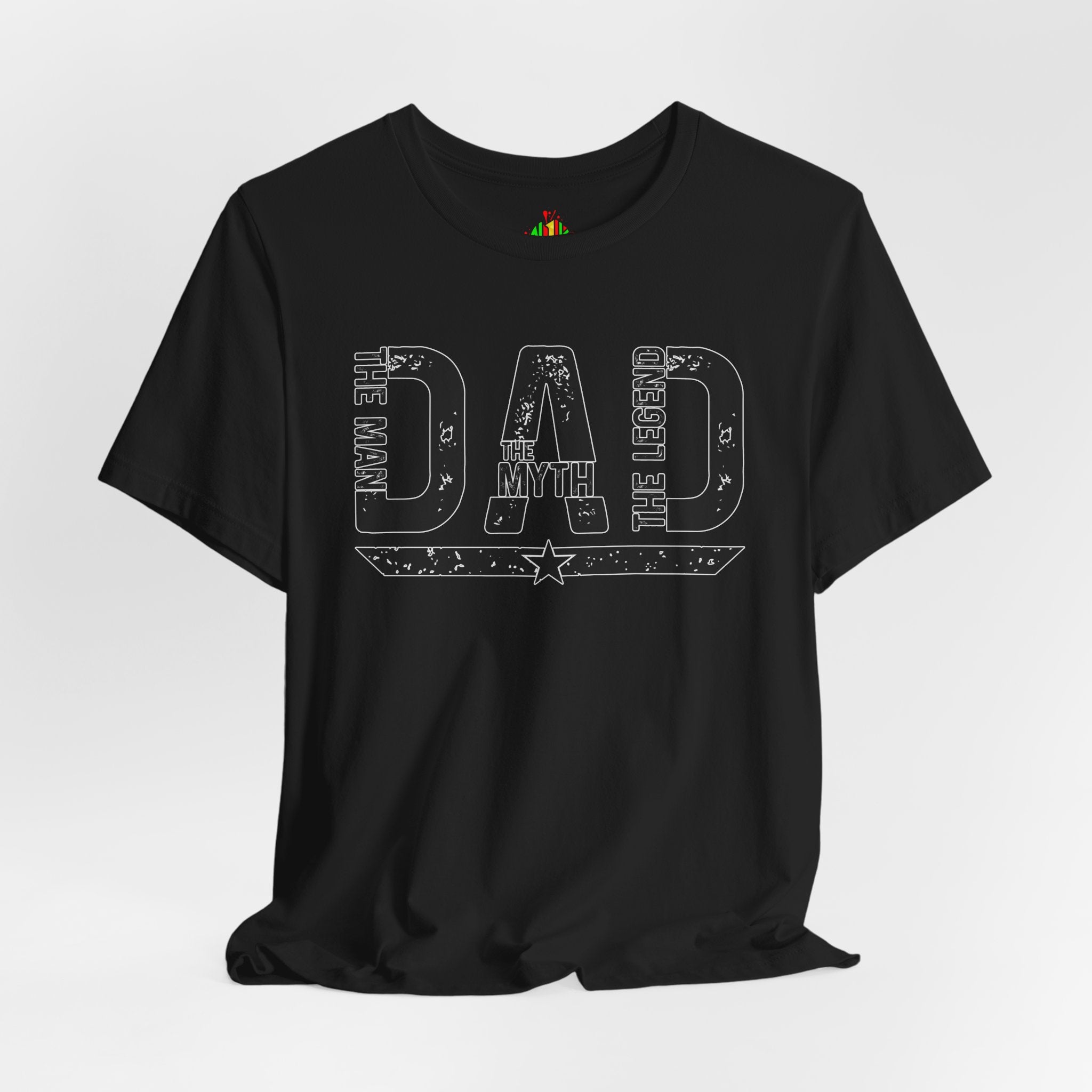 Dad Myth Legend T-Shirt, Unisex Tee, Father's Day Gift, Birthday Gift for Dad, Casual Wear, Family T-Shirt
