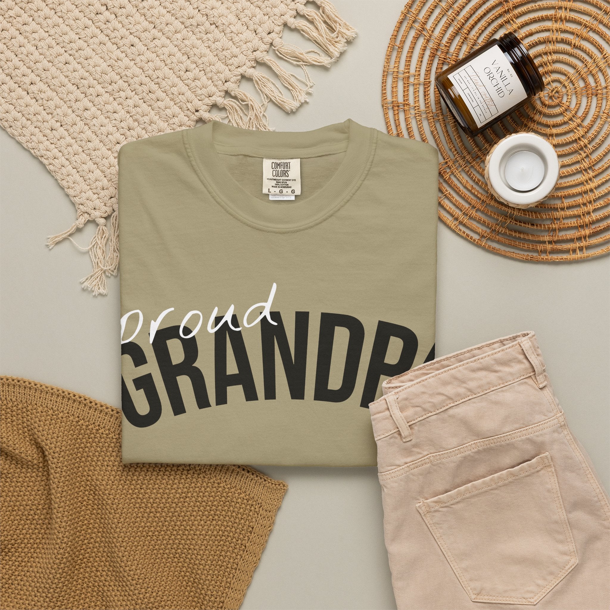 Cool Grandpa T-Shirt — Casual Retro Script Tee for Grandfathers