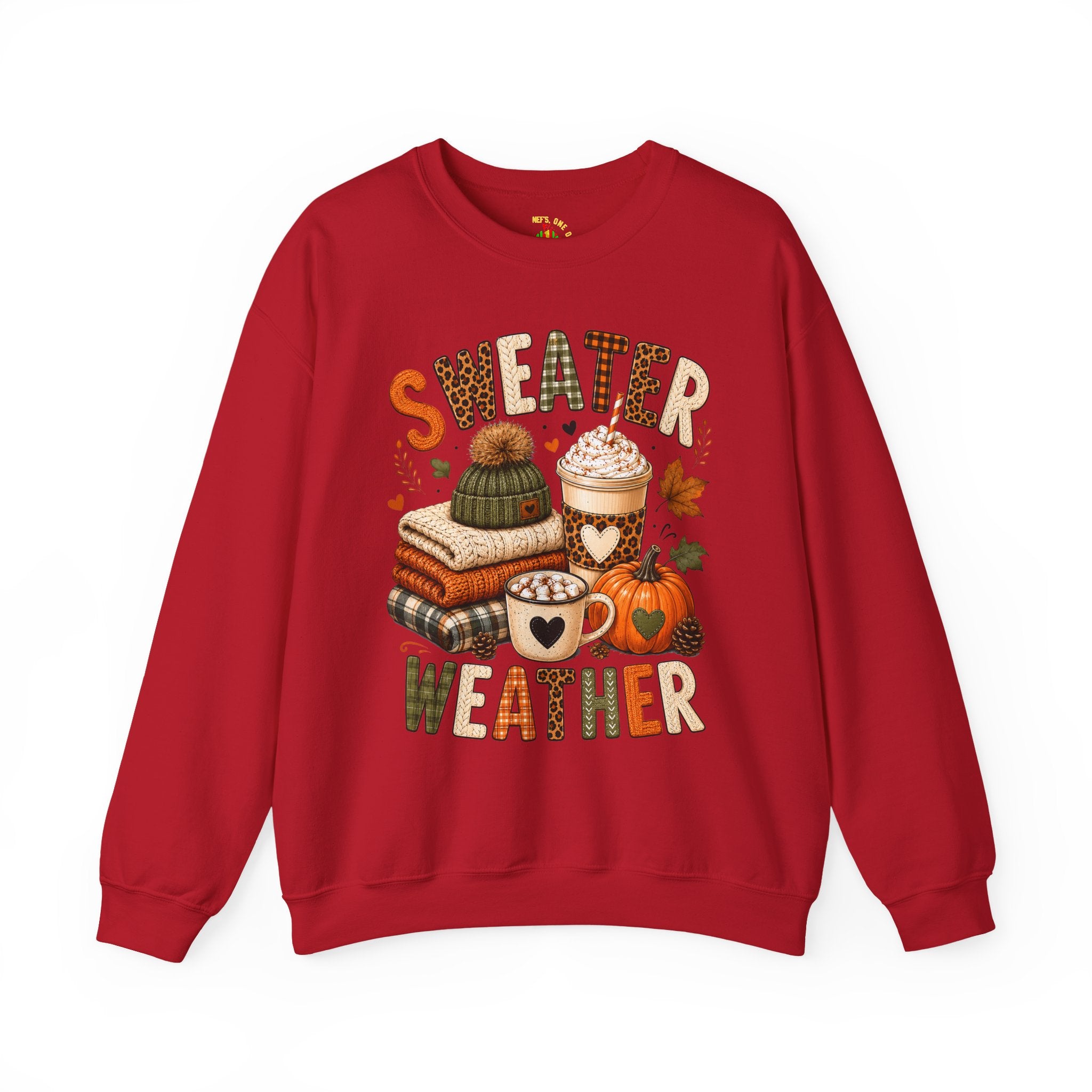 Sweater Weather Autumn Crewneck Sweatshirt