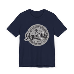 Aquarius Zodiac Unisex Casual Classic Jersey Short Sleeve Tee
