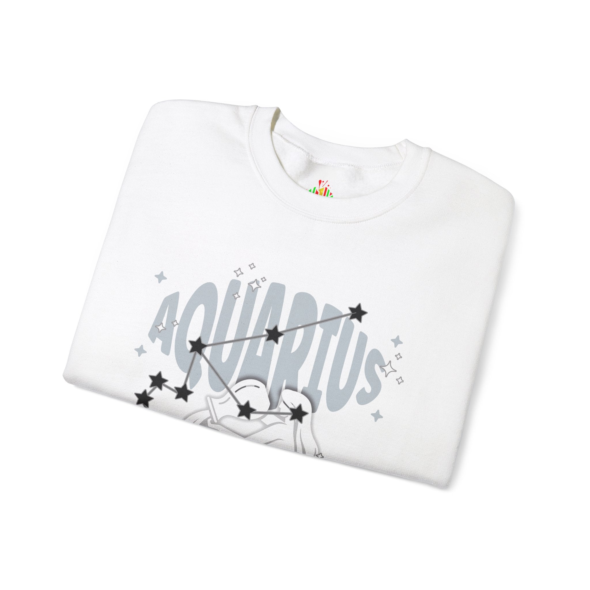 Aquarius Zodiac Casual classic unisex heavy blend crewneck sweatshirt