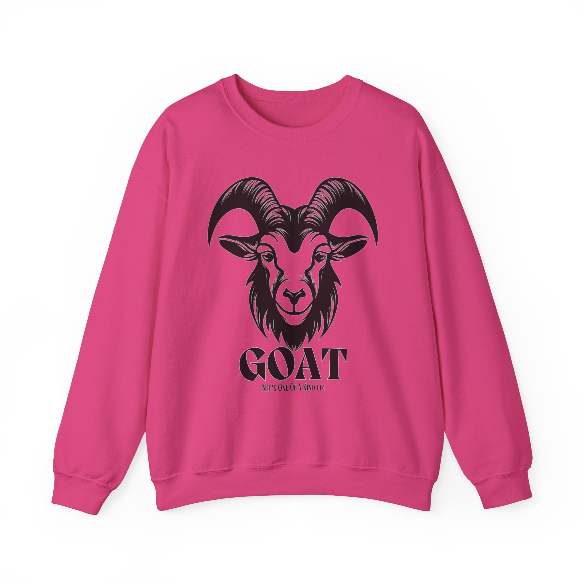 Goat Unisex Casual Crewneck Sweatshirt