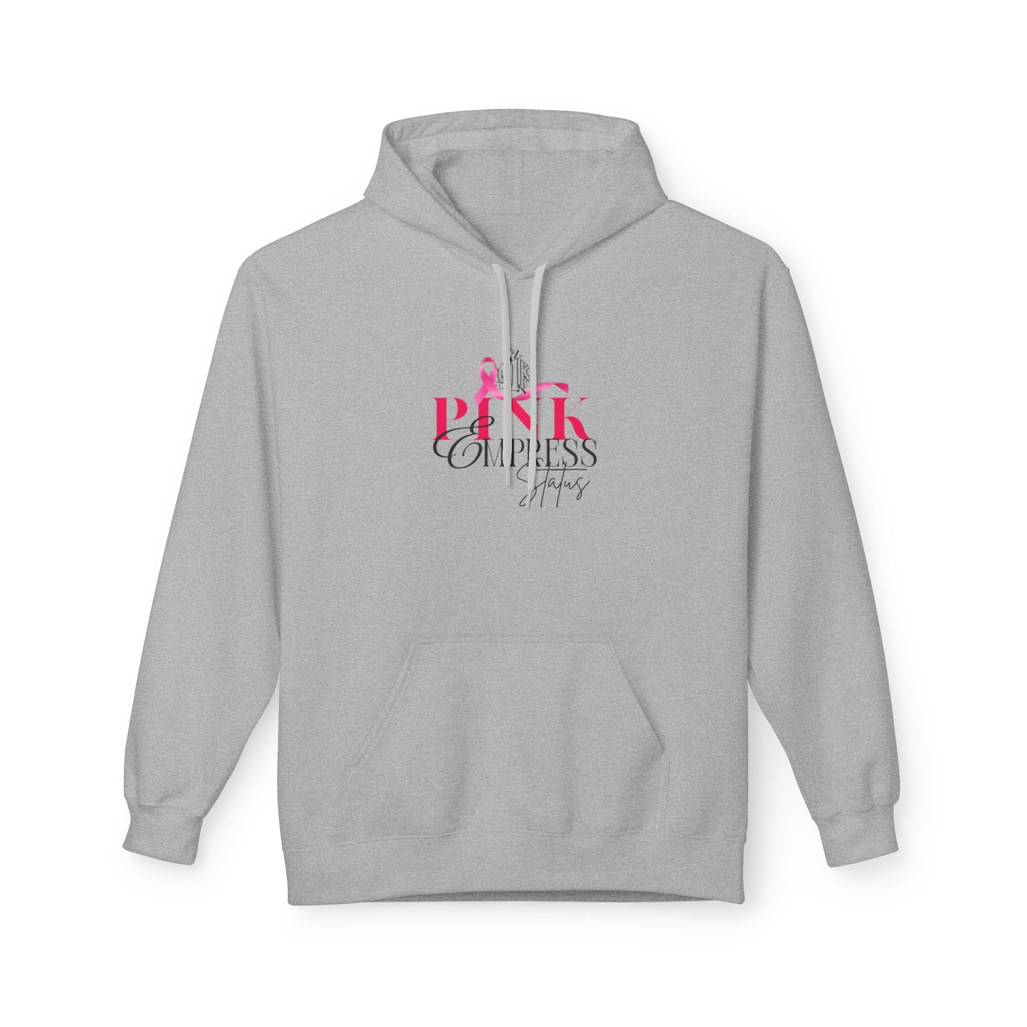 N1K Empress Status Pink Ribbon Breast Cancer Awareness Hoodie — PINK Breast Cancer Support Pullover