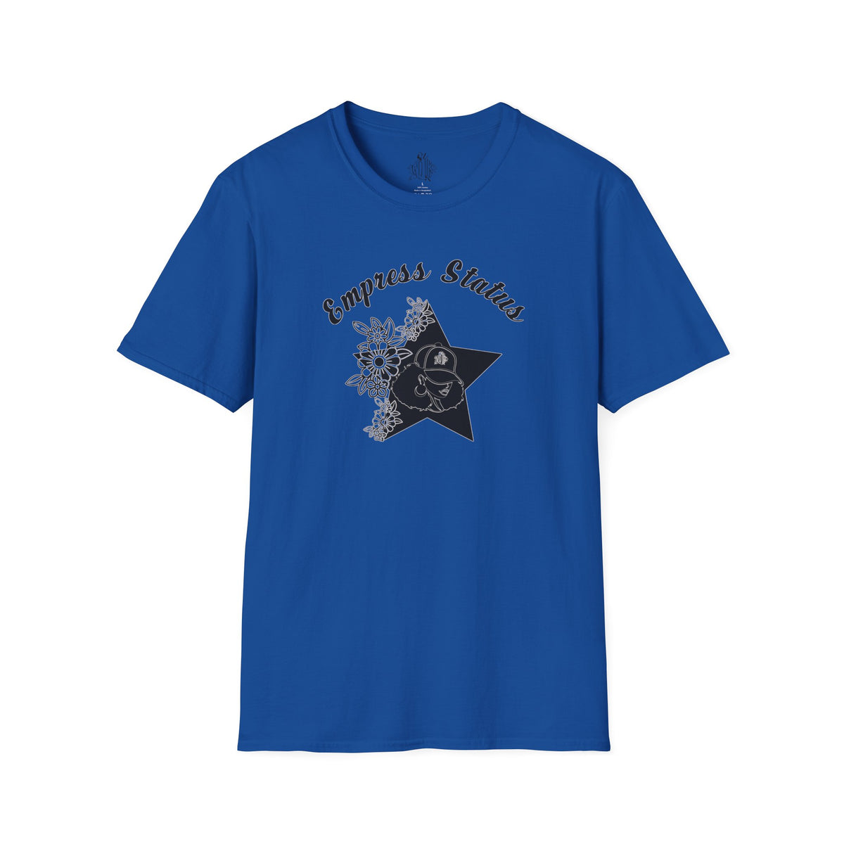 Empress Black Girl Floral Status T-shirt