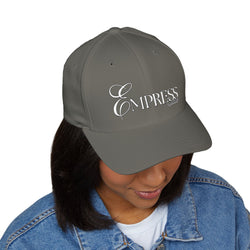 Empress Status -Embroidered Closed-Back Cap, Casual Gift for Him or Her, Trendy Accessories for Everyday Wear