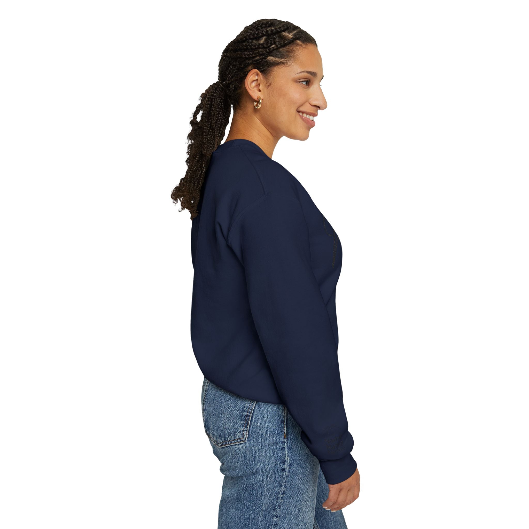 Mom Est. Year Embroidered Customizable Crewneck Sweatshirt