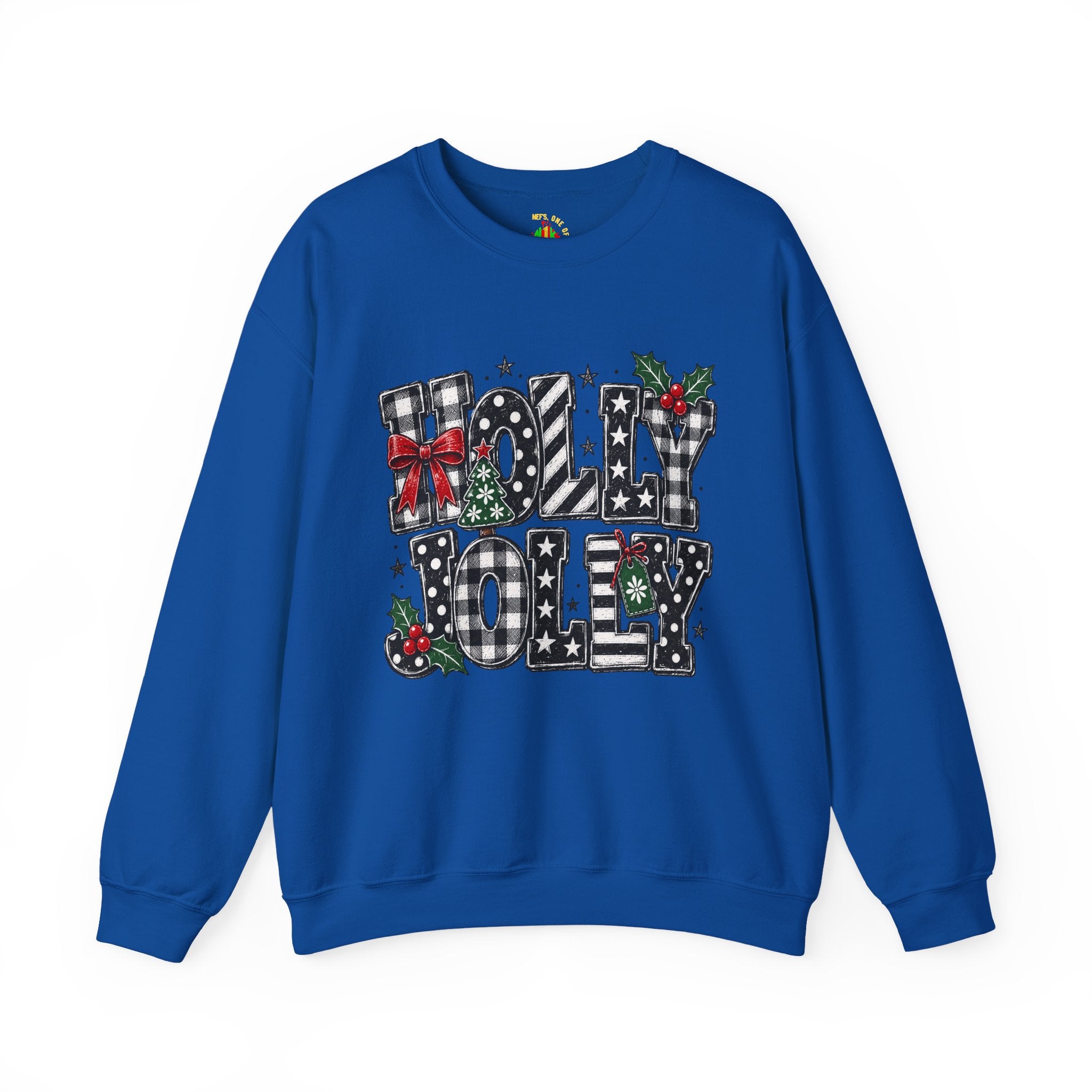 Merry Noel Christmas Reindeer Crewneck Sweatshirt