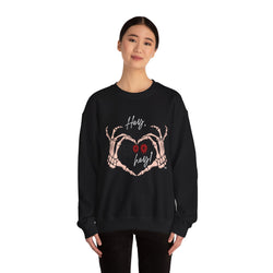 Skeleton Love Boo  Crewneck Sweatshirt