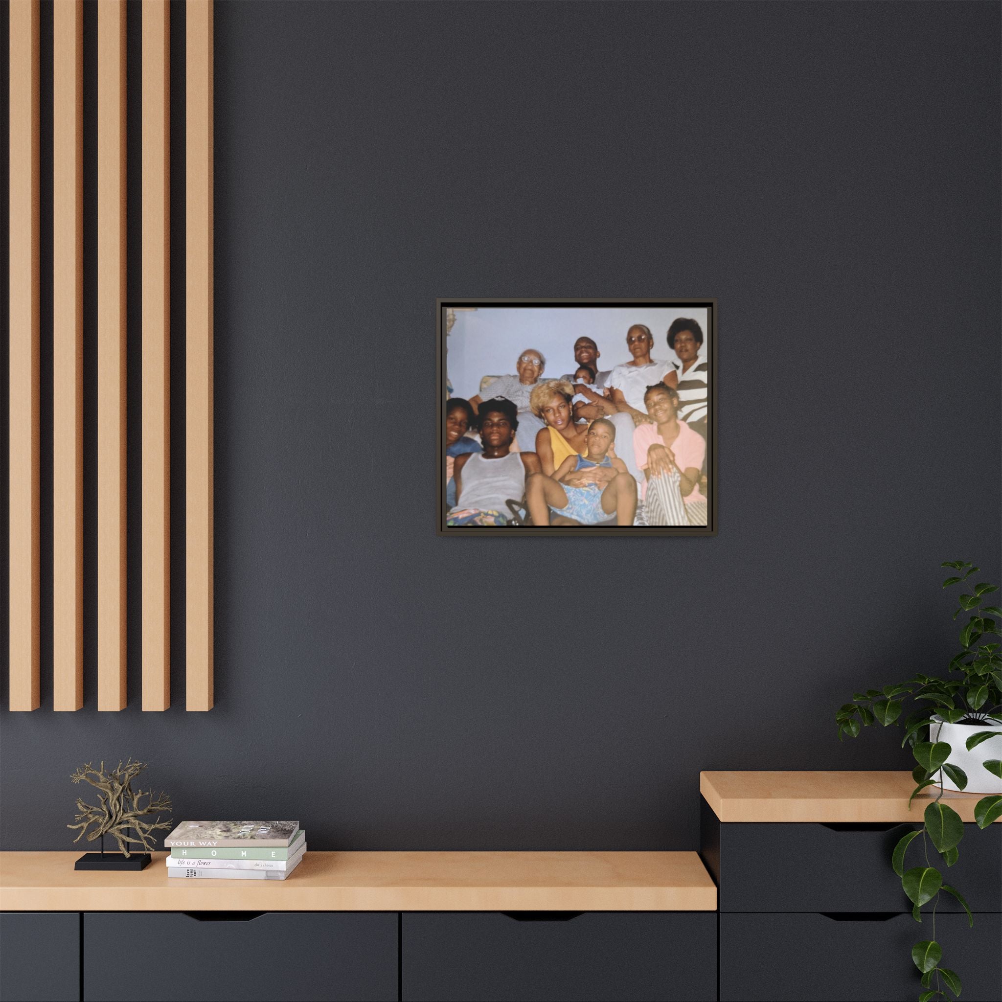 Ccustomizable Framed Canvas — Horizontal Matte Wall Art
