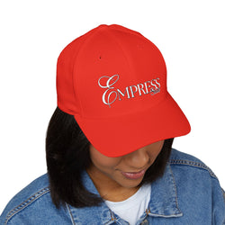 Empress Status -Embroidered Closed-Back Cap, Casual Gift for Him or Her, Trendy Accessories for Everyday Wear