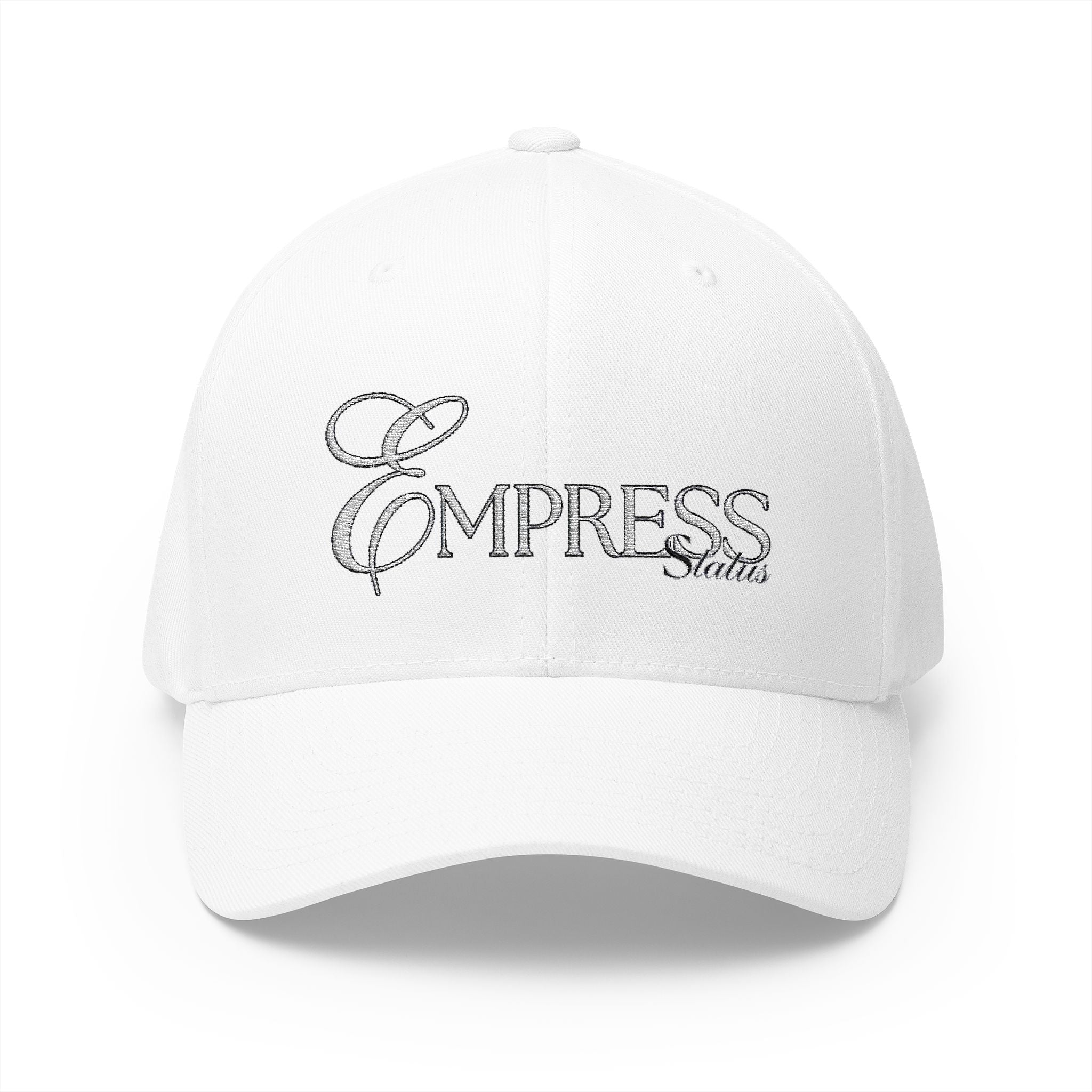 Empress Status -Embroidered Closed-Back Cap, Casual Gift for Him or Her, Trendy Accessories for Everyday Wear