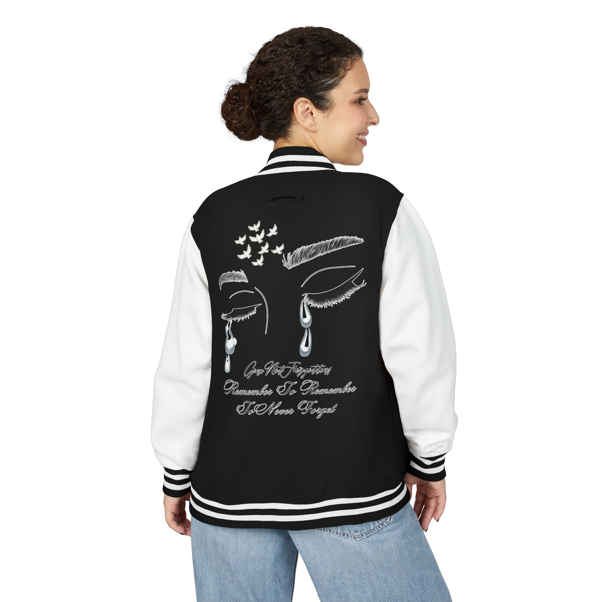 Gone Not Forgotten  ES Heavyweight Letterman Jacket
