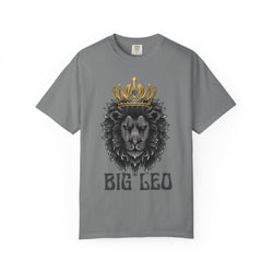 Big Leo Lion Graphic T-Shirt, Unisex Tee, Animal Lover Gift, Birthday Shirt, Astrology Apparel, Comfortable Everyday Wear