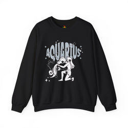 Aquarius Zodiac Casual classic unisex heavy blend crewneck sweatshirt