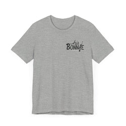 His Bonnie to Her Clyde Valentine Casual Soft Unisex Jersey Crew Neck Short Sleeve Tee Express Delivery available