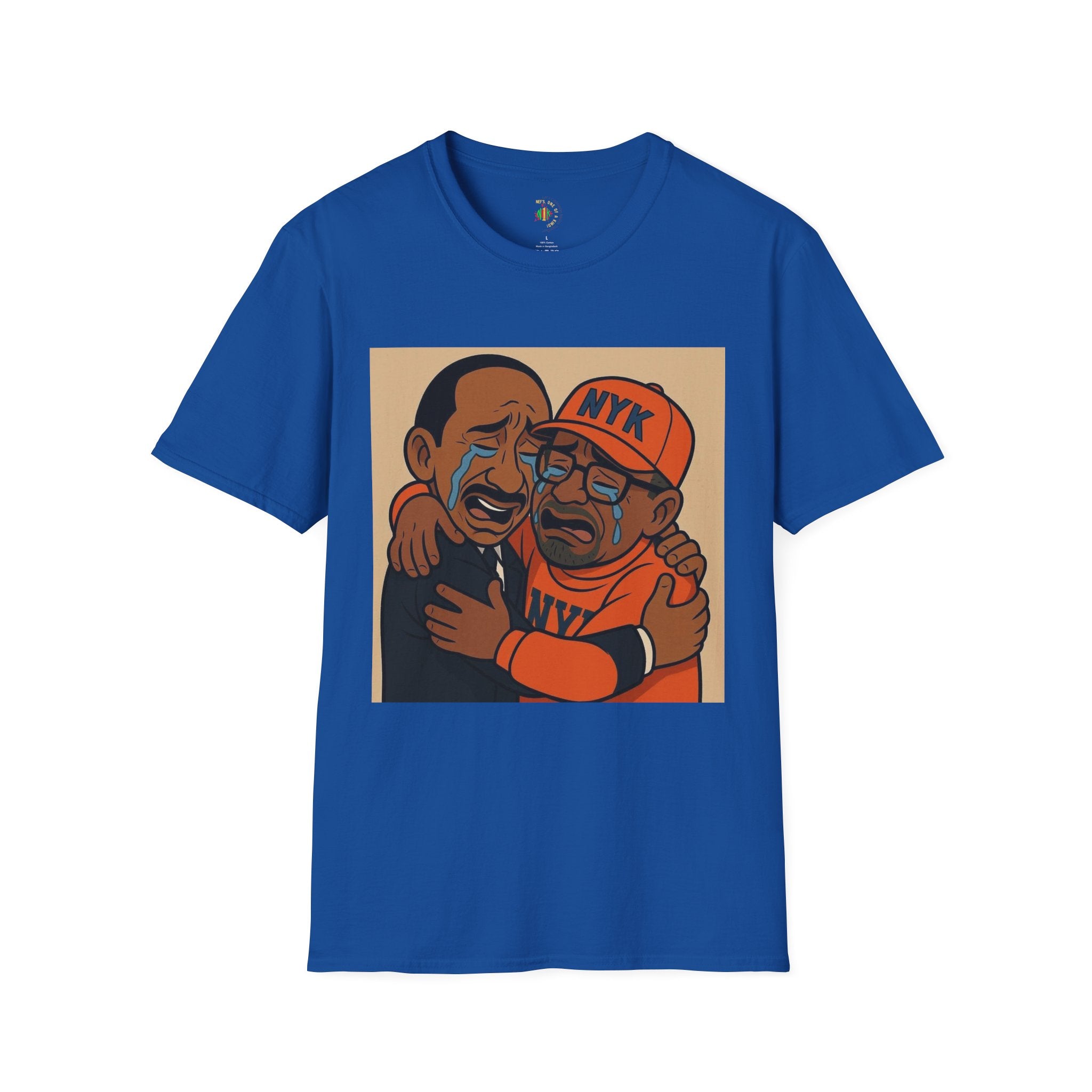 Todd Another Customized Smile Crying Fans NYK Tee Graphic T-Shirt — Emotional Art T-Shirt