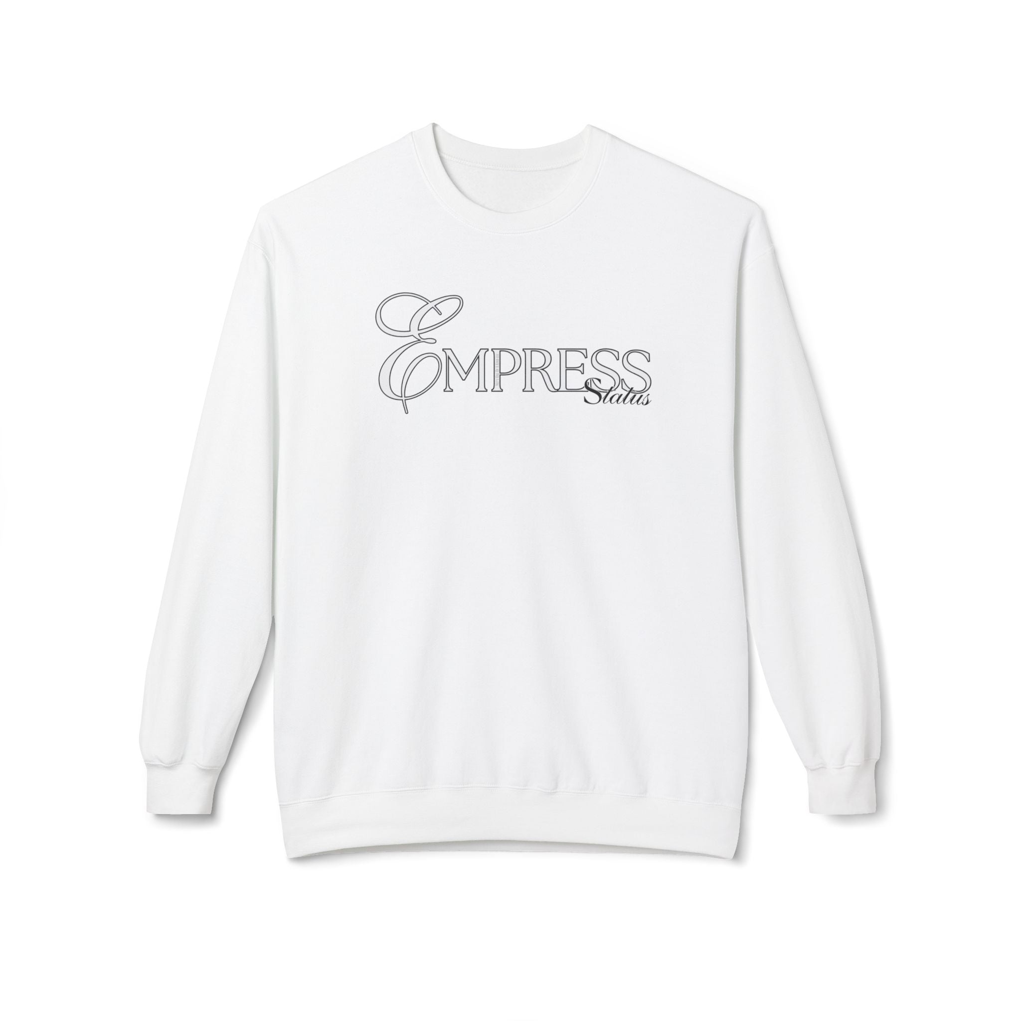 Empress Crewneck Sweatshirt - Cozy Casual Wear, Unisex Fashion, Gift for Her, Birthday Present, Relaxed Style, Winter Essential