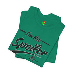 He's the Spoiler Unisex Jersey Tee - Express love for his Queen and Princess
