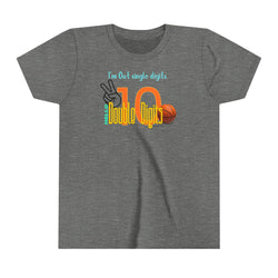 Youth I'm out single digits 10 Tee