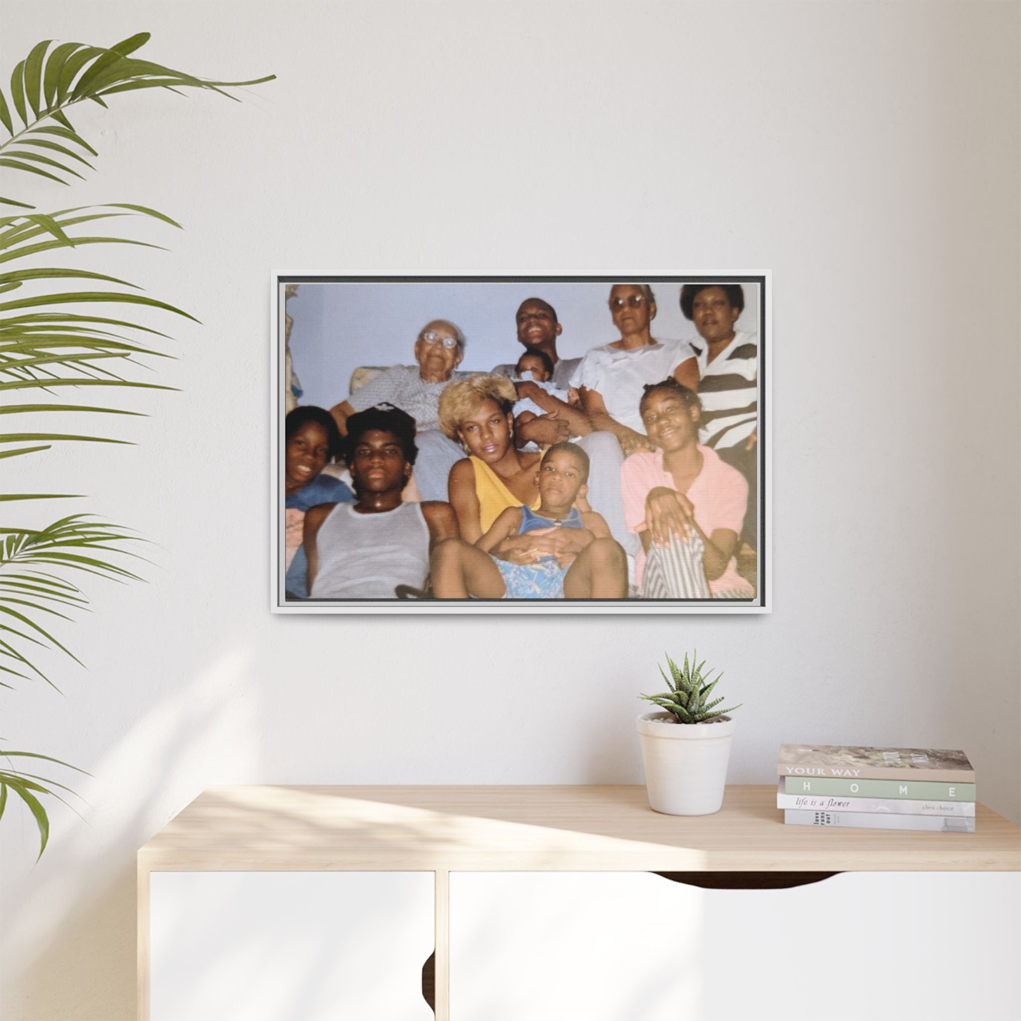 Ccustomizable Framed Canvas — Horizontal Matte Wall Art