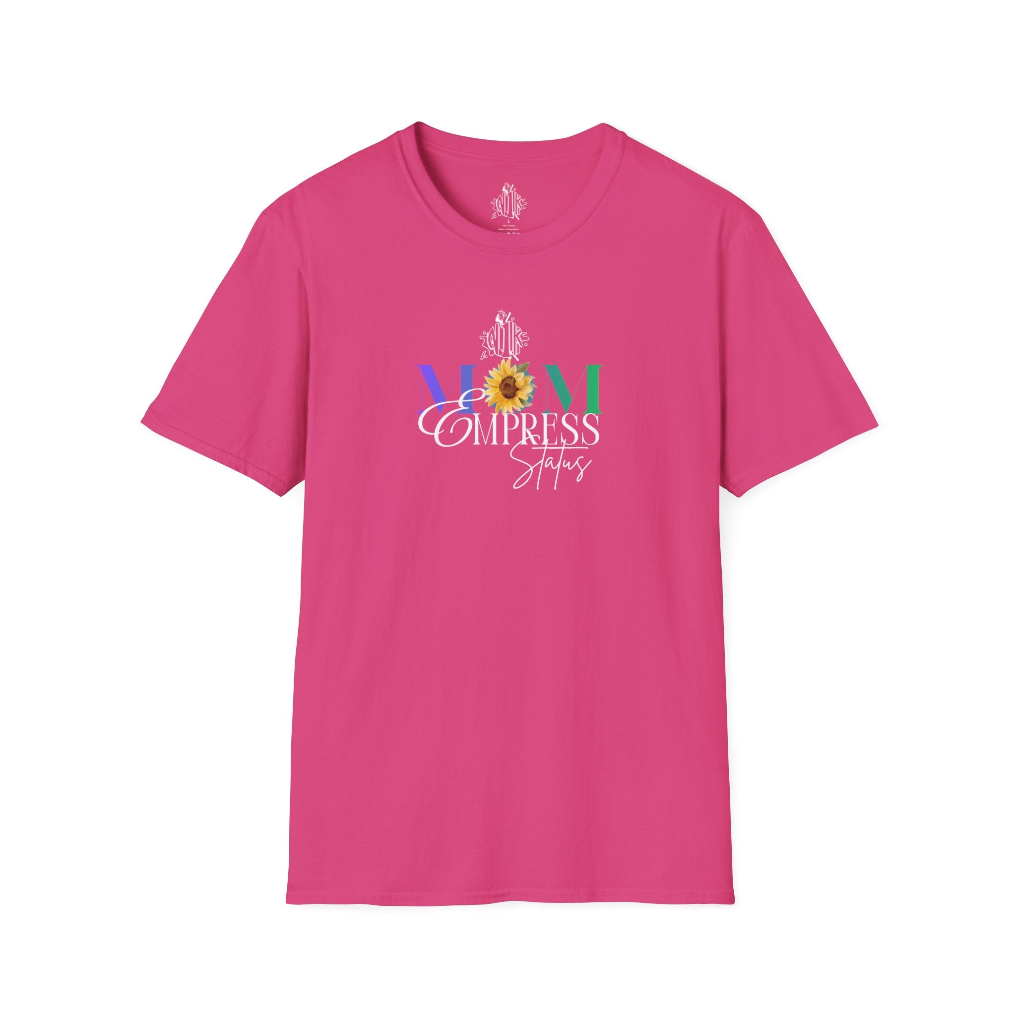 Celebrate Mom — Floral Sunflower Empowerment Graphic T-Shirt