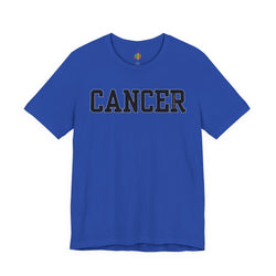 Cancer Zodiac Sign Unisex Tee, Support Cancer Patients, Gift for Loved Ones, Birthday, Comfortable Casual Wear