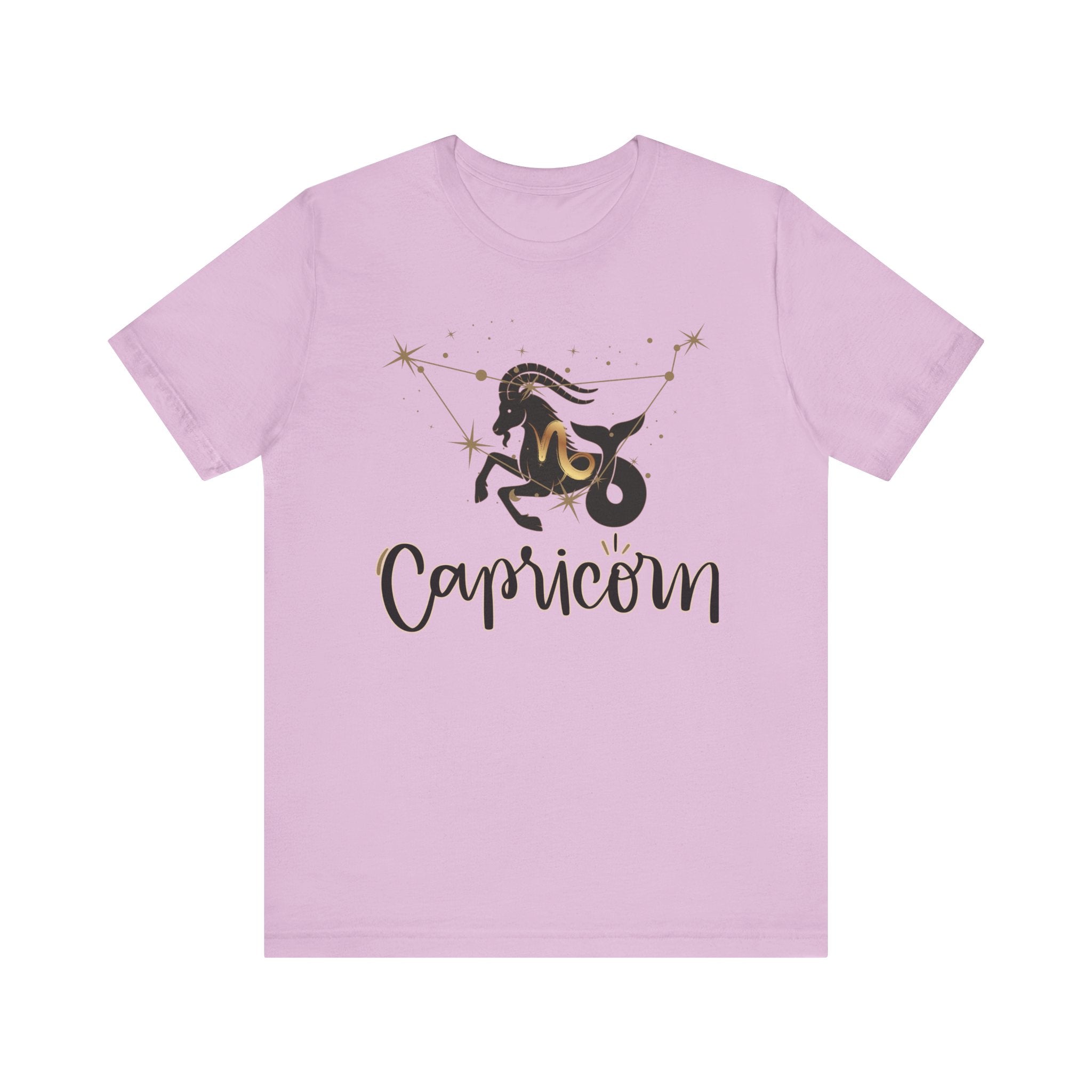 Capricorn Unisex Casual classic unisex jersey short sleeve tee