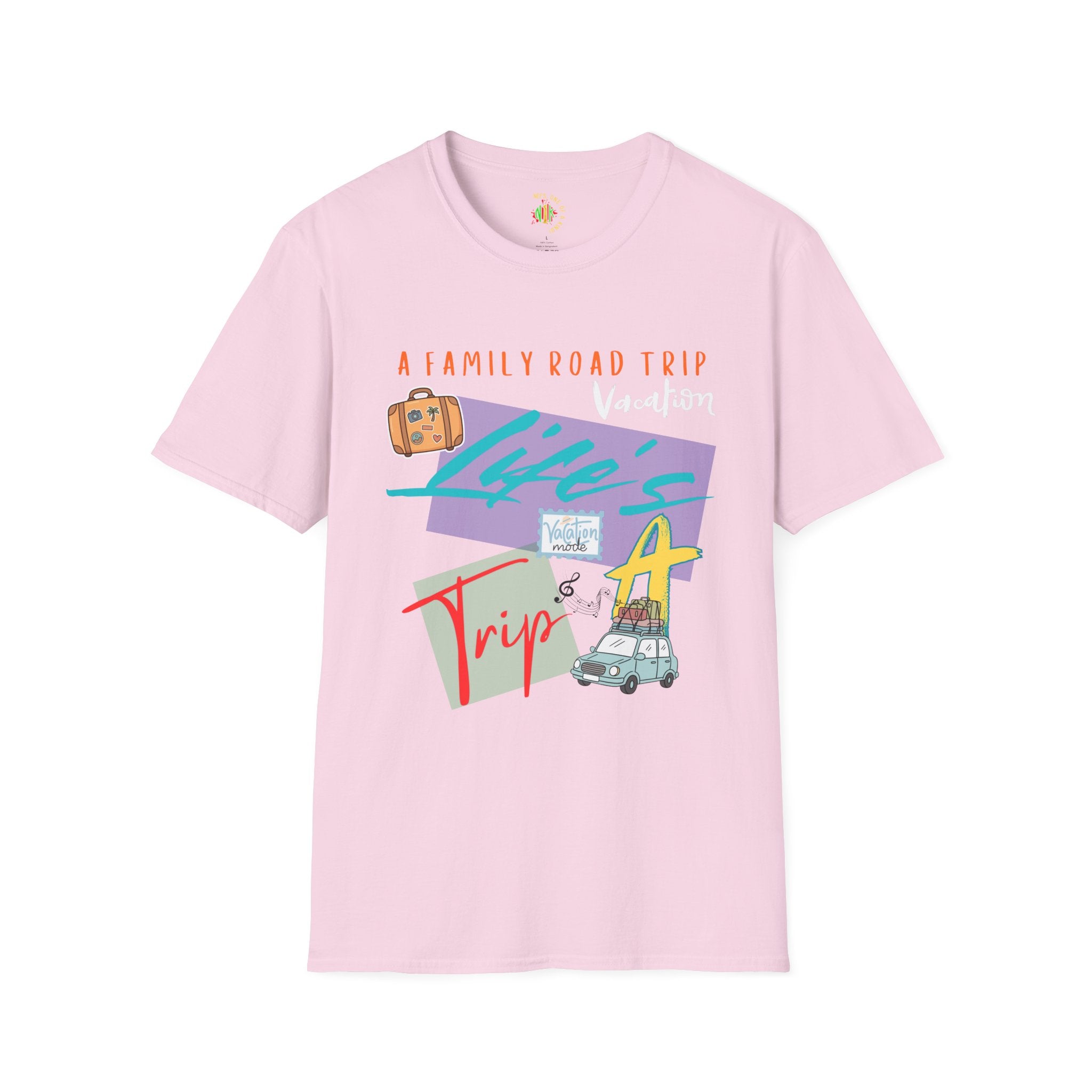 Road Trip T-Shirt — "Life's a Trip" Retro Family Travel Graphic