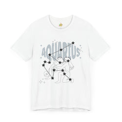 Aquarius Zodiac Casual classic unisex jersey short sleeve tee