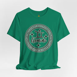 Gemini Zodiac Tee: Stylish Astrology Shirt for Astronomy Lovers, Birthday Gift, Unisex Tee, Horoscope Apparel, Casual Wear