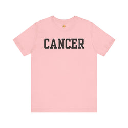 Cancer Zodiac Sign Unisex Tee, Support Cancer Patients, Gift for Loved Ones, Birthday, Comfortable Casual Wear