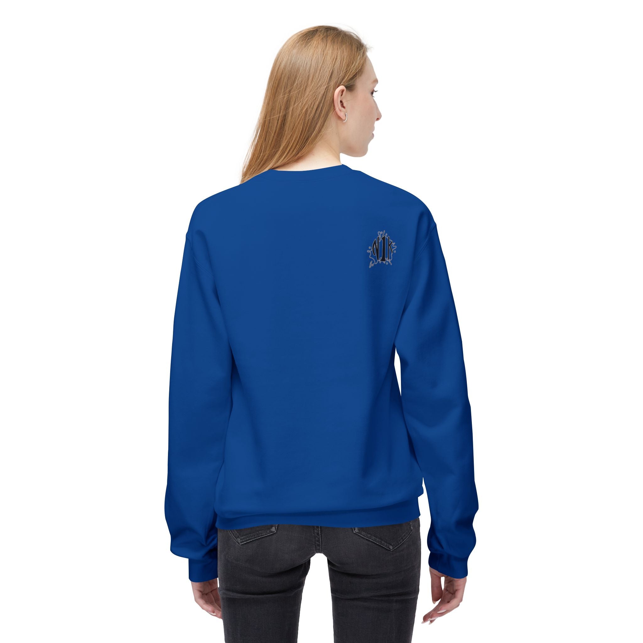 Pisces Zodiac Crewneck Sweatshirt — Astrological Fish Graphic