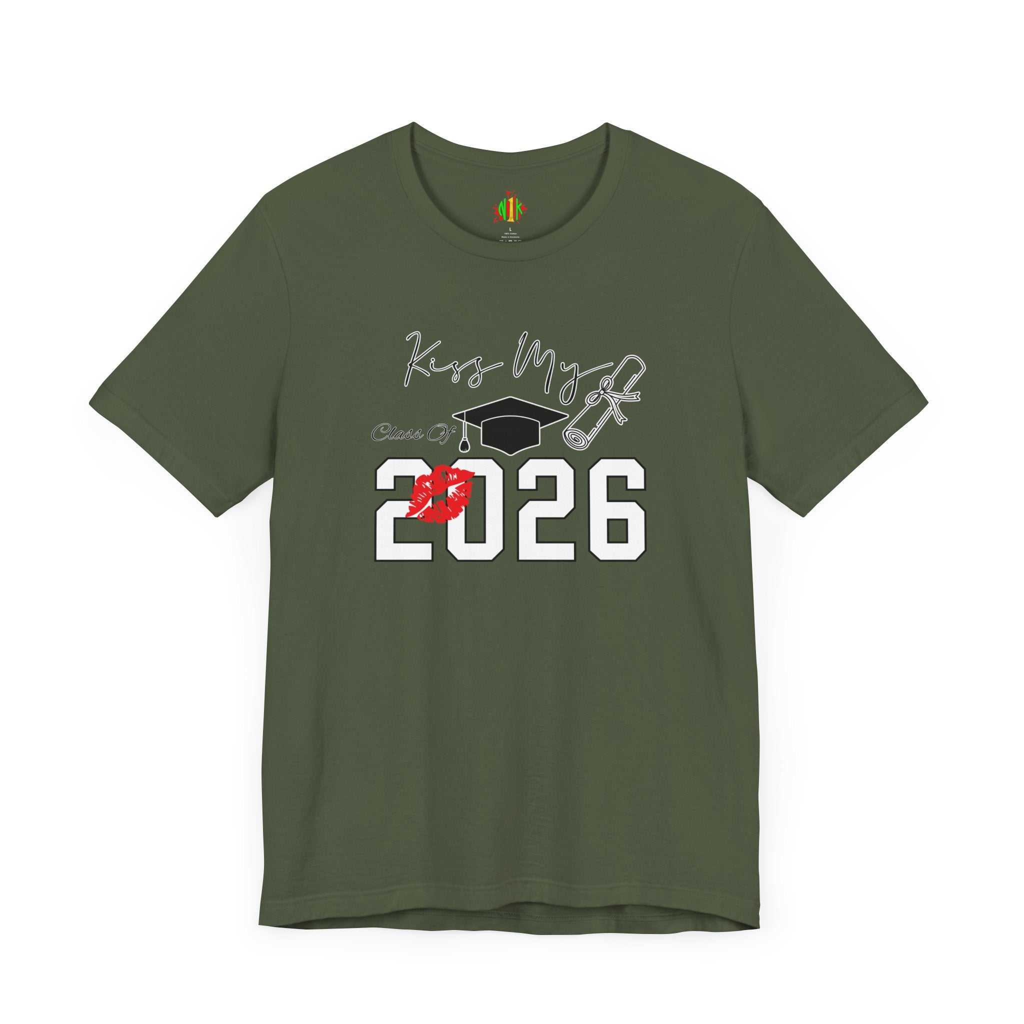 2026 Graduation Tee, Unisex Graduation Shirt, Class of 2026 Apparel, Kiss My Grad Tee, Trendy Graduation Gift, Celebration T-shirt, [...]