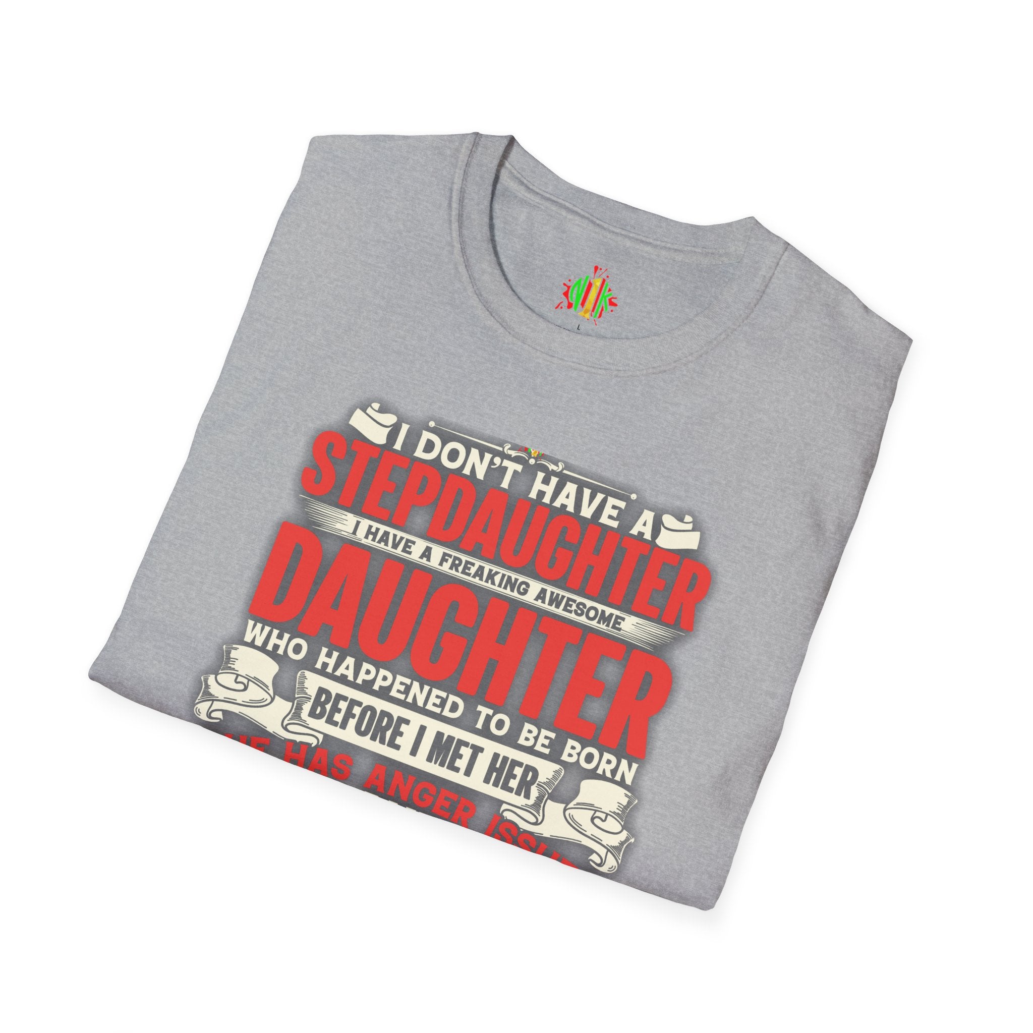 The love of a stepdaughter from a Stepfather Short Sleeve Tee