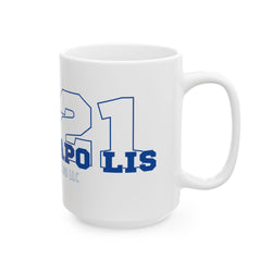 Indianapolis Separation Anxiety 2021 Ceramic Mug, ( 15oz)